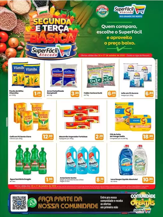Catálogo SuperFácil Atacado | Nossas melhores ofertas para você | 2026-10-26T00:00:00.000Z - 2026-10-27T00:00:00.000Z