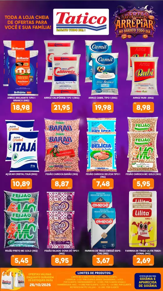 Catálogo Tatico | Ofertas exclusivas e pechinchas | 2026-10-26T00:00:00.000Z - 2026-10-26T00:00:00.000Z
