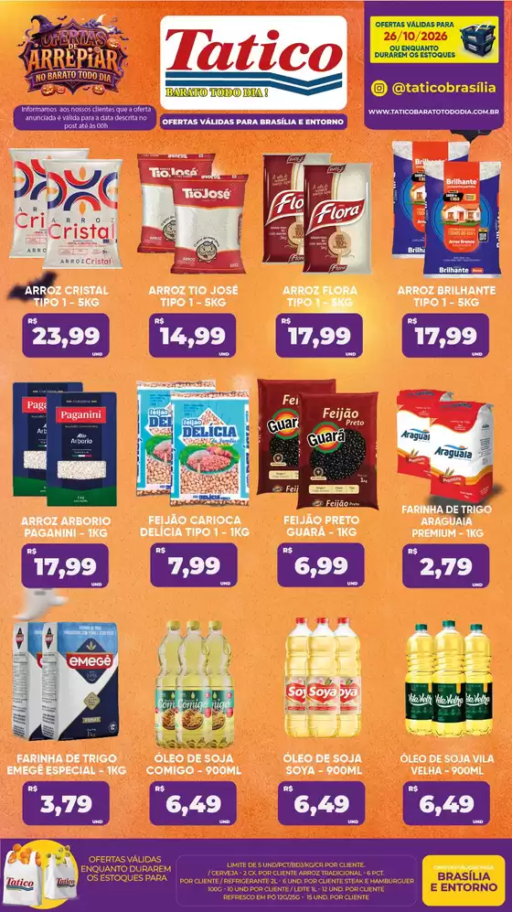 Catálogo Tatico | Ofertas exclusivas | 2026-10-26T00:00:00.000Z - 2026-10-26T00:00:00.000Z