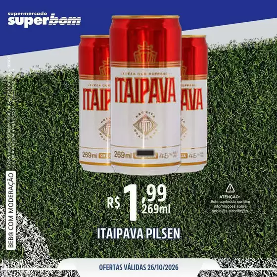 Catálogo Superbom Supermercado | Ótima oferta para caçadores de pechinchas | 2026-10-26T00:00:00.000Z - 2026-10-26T00:00:00.000Z