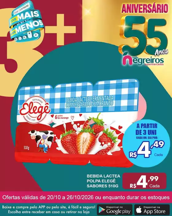 Catálogo Negreiros Supermercados | Ofertas exclusivas | 2026-10-20T00:00:00.000Z - 2026-10-26T00:00:00.000Z