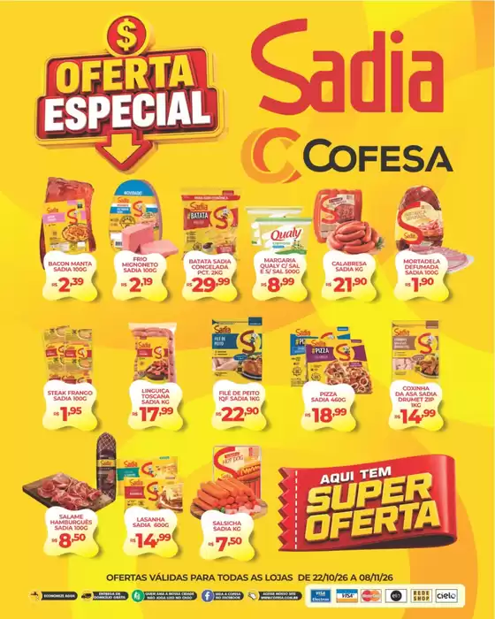 Catálogo Cofesa | OFERTA ESPECIAL | 2026-10-27T00:00:00.000Z - 2026-11-08T00:00:00.000Z