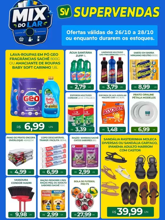 Catálogo Vivendas Supermercado | MIX DO LAR | 2026-10-27T00:00:00.000Z - 2026-10-28T00:00:00.000Z