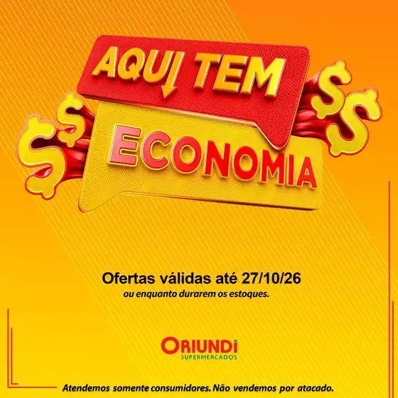 Catálogo Oriundi | AQUi TEM ECONOMIA | 2026-10-27T00:00:00.000Z - 2026-10-27T00:00:00.000Z