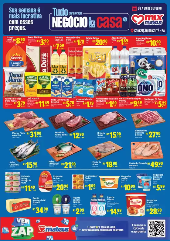 Catálogo Supermercados Mateus | Regular | 2026-10-27T00:00:00.000Z - 2026-10-29T00:00:00.000Z