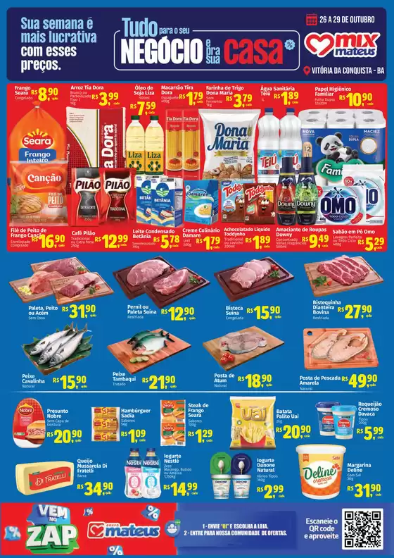Catálogo Supermercados Mateus em Barra do Choça | Regular | 2026-10-27T00:00:00.000Z - 2026-10-29T00:00:00.000Z