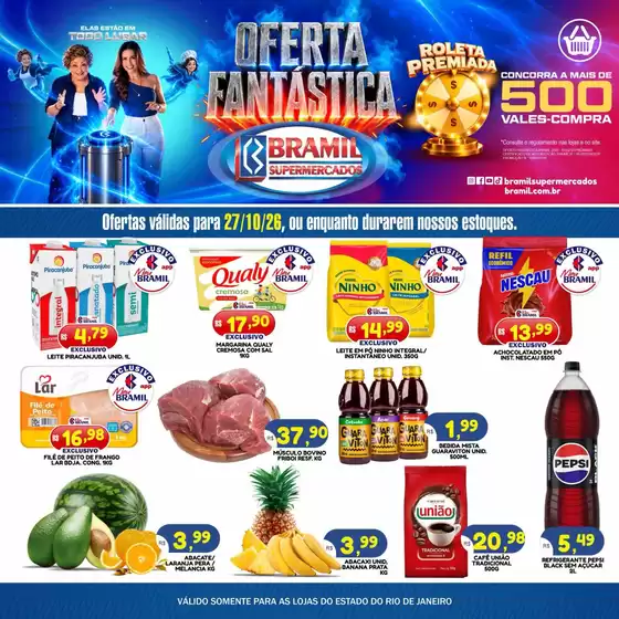 Catálogo Bramil Supermercados | Grandes descontos em produtos selecionados | 2026-10-27T00:00:00.000Z - 2026-11-10T00:00:00.000Z