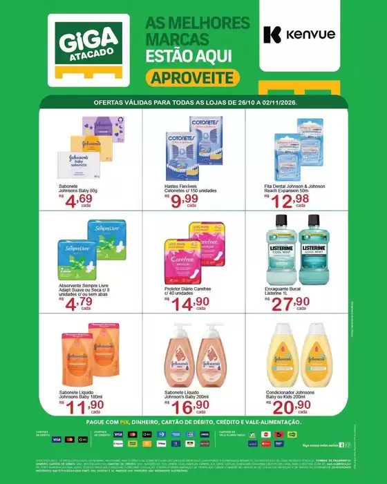 Catálogo Giga Atacado | Melhores ofertas para todos os clientes | 2026-10-26T00:00:00.000Z - 2026-11-02T00:00:00.000Z