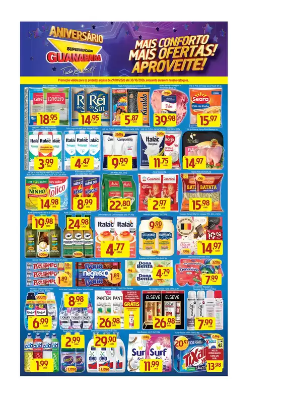 Catálogo Supermercados Guanabara | Encarte Supermercados Guanabara | 2026-10-27T00:00:00.000Z - 2026-10-30T00:00:00.000Z