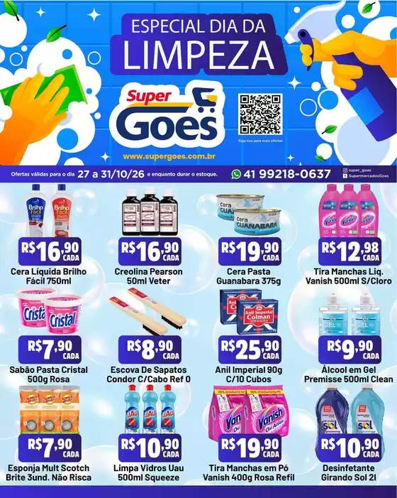 Catálogo Supermercados Goes | Ofertas para caçadores de pechinchas | 2026-10-27T00:00:00.000Z - 2026-10-31T00:00:00.000Z