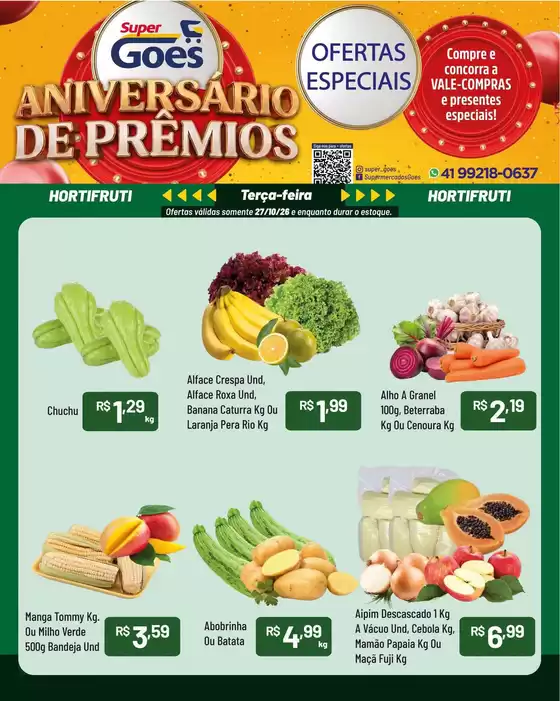 Catálogo Supermercados Goes | Encarte Supermercados Goes | 2026-10-27T00:00:00.000Z - 2026-11-10T00:00:00.000Z