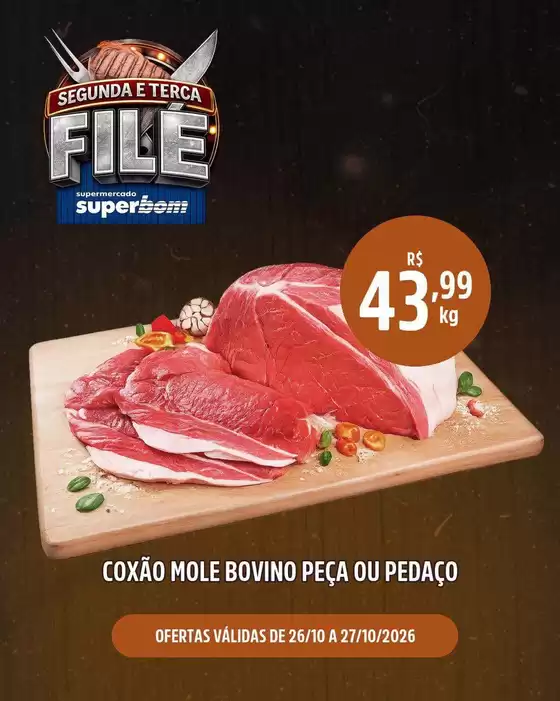 Catálogo Superbom Supermercado | Encarte Superbom Supermercado | 2026-10-26T00:00:00.000Z - 2026-10-27T00:00:00.000Z