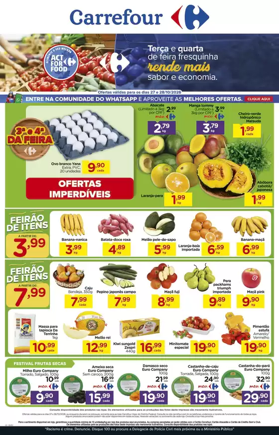 Catálogo Carrefour | FEIRA | 2026-10-27T00:00:00.000Z - 2026-10-28T00:00:00.000Z