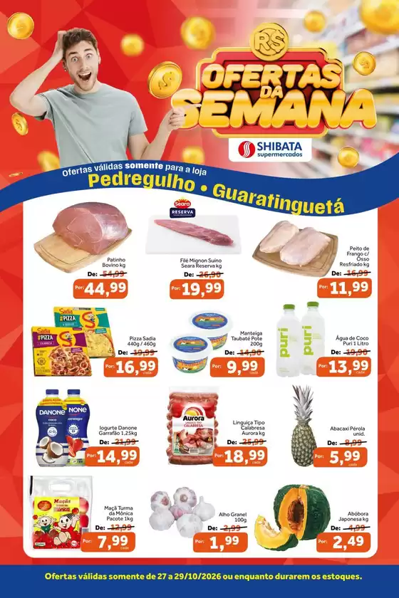Catálogo Shibata Supermercados | Jornal de Ofertas Guará | 2026-10-27T00:00:00.000Z - 2026-10-29T00:00:00.000Z