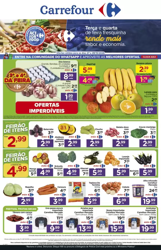Catálogo Carrefour em Jataizinho | FEIRA | 2026-10-27T00:00:00.000Z - 2026-10-28T00:00:00.000Z