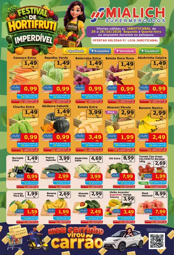 Catálogo Mialich Supermercados | Ofertas e promoções atuais | 2026-10-26T00:00:00.000Z - 2026-10-28T00:00:00.000Z