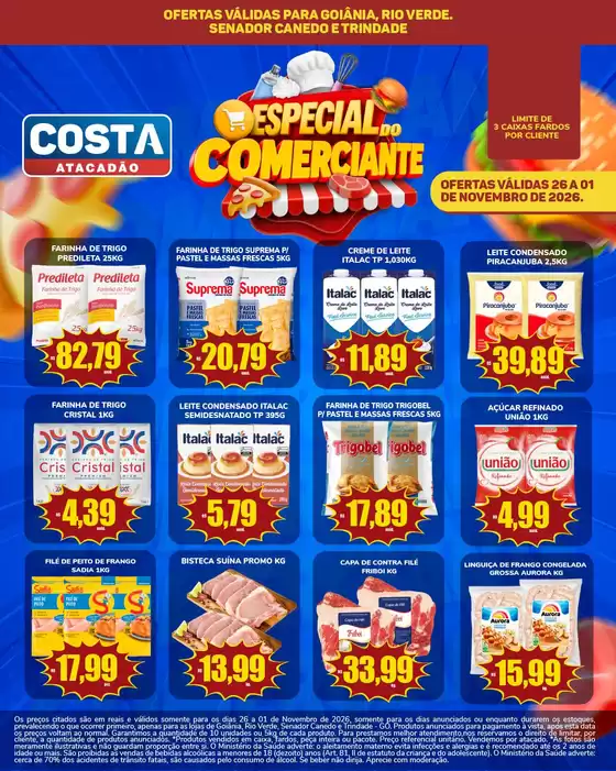 Catálogo Costa Atacadão | ESPECIAL COMERCIANTES | 2026-10-27T00:00:00.000Z - 2026-11-01T00:00:00.000Z