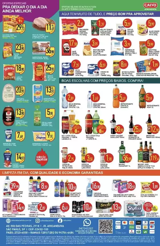 Catálogo Calvo Atacadista | Economize agora com nossas ofertas | 2026-10-26T00:00:00.000Z - 2026-10-31T00:00:00.000Z