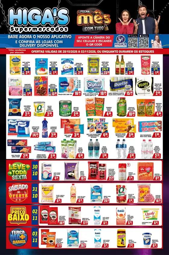 Catálogo Supermercado Higas | Higas NOV 1 | 2026-10-28T00:00:00.000Z - 2026-11-03T00:00:00.000Z