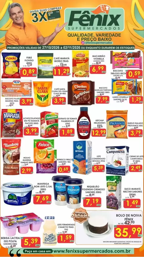 Catálogo Fênix Supermercados | QUALIDADE, VARIEDADE E PREÇO BAIXO | 2026-10-28T00:00:00.000Z - 2026-11-02T00:00:00.000Z