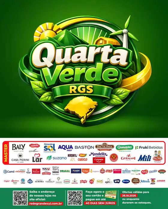 Catálogo Rede Grande Sul | Quarta Verde | 2026-10-28T00:00:00.000Z - 2026-10-28T00:00:00.000Z