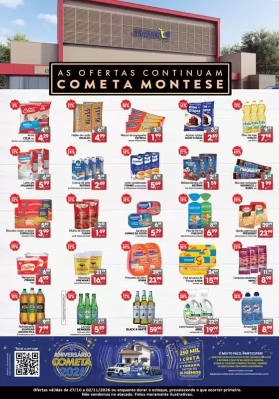 Catálogo Cometa Supermercados | OFERTAS EXCLUSIVAS | 2026-10-28T00:00:00.000Z - 2026-11-02T00:00:00.000Z