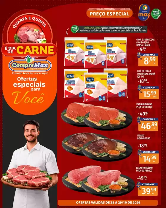 Catálogo CompreMax | É DIA DE CARNЕ | 2026-10-28T00:00:00.000Z - 2026-10-29T00:00:00.000Z