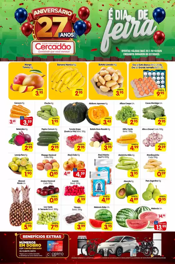 Catálogo Cercadão | E DIA DE fetra | 2026-10-28T00:00:00.000Z - 2026-10-29T00:00:00.000Z