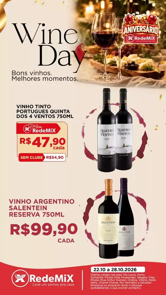 Catálogo Rede Mix | Wine Day | 2026-10-28T00:00:00.000Z - 2026-10-28T00:00:00.000Z