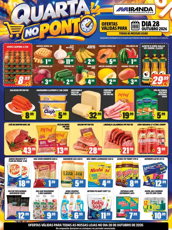 Catálogo Miranda Supermercados | QUARTA NO PONT | 2026-10-28T00:00:00.000Z - 2026-10-28T00:00:00.000Z
