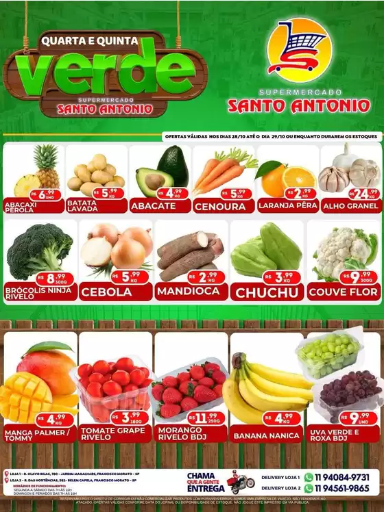 Catálogo Supermercados Santo Antonio | Encarte Supermercados Santo Antonio | 2026-10-28T00:00:00.000Z - 2026-10-29T00:00:00.000Z