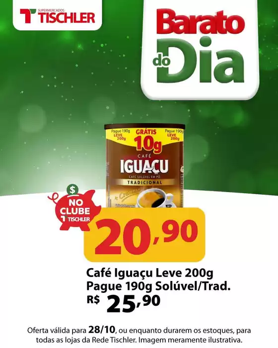 Catálogo Supermercados Tischler | Novas ofertas para descobrir | 2026-10-28T00:00:00.000Z - 2026-11-11T00:00:00.000Z