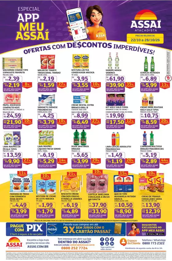Catálogo Assaí Atacadista | Encarte Assaí Atacadista 174243-571 | 2026-10-28T00:00:00.000Z - 2026-10-28T00:00:00.000Z