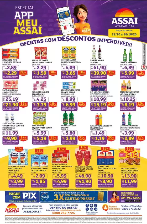 Catálogo Assaí Atacadista | Encarte Assaí Atacadista 174246-570 | 2026-10-28T00:00:00.000Z - 2026-10-28T00:00:00.000Z