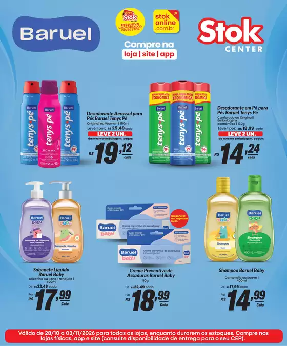 Catálogo Stok Center | Stok baruel pdf | 2026-10-28T00:00:00.000Z - 2026-11-03T00:00:00.000Z