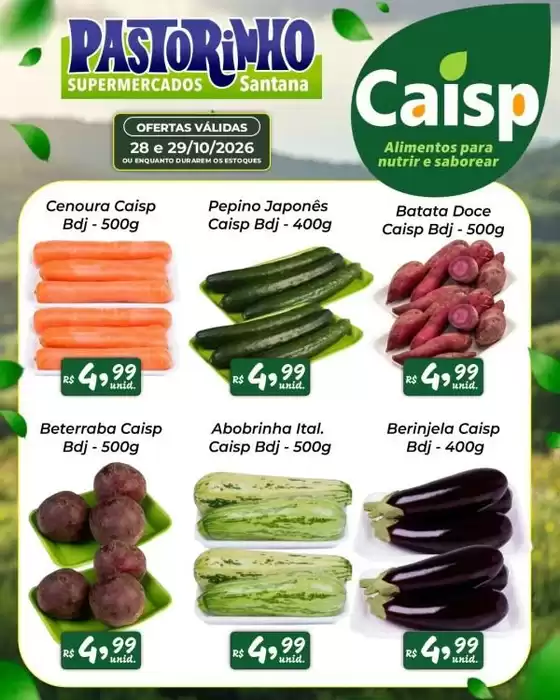 Catálogo Supermercado Pastorinho em Nilópolis | Ofertas exclusivas | 2026-10-28T00:00:00.000Z - 2026-10-29T00:00:00.000Z