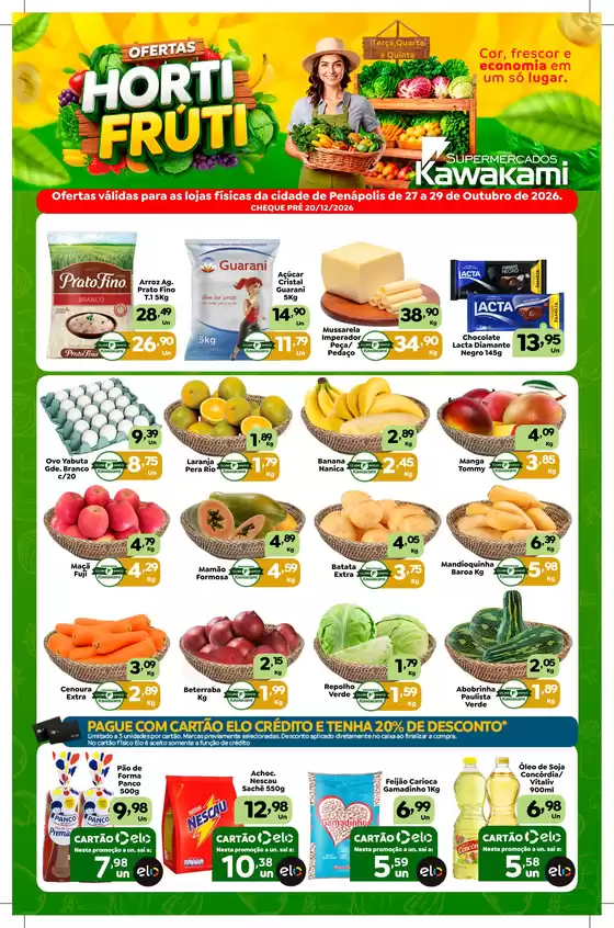 Catálogo Supermercados Kawakami | Ofertas - Penápolis | 2026-10-27T00:00:00.000Z - 2026-10-29T00:00:00.000Z
