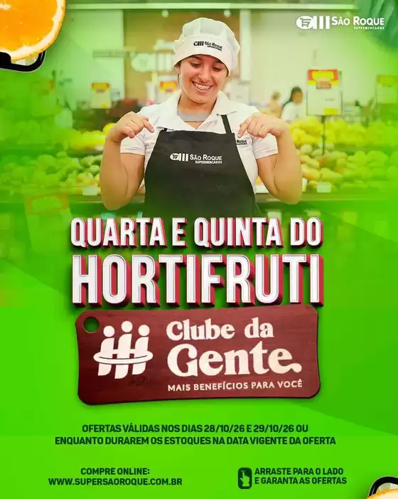 Catálogo São Roque Supermercados | Ótima oferta para caçadores de pechinchas | 2026-10-28T00:00:00.000Z - 2026-10-29T00:00:00.000Z