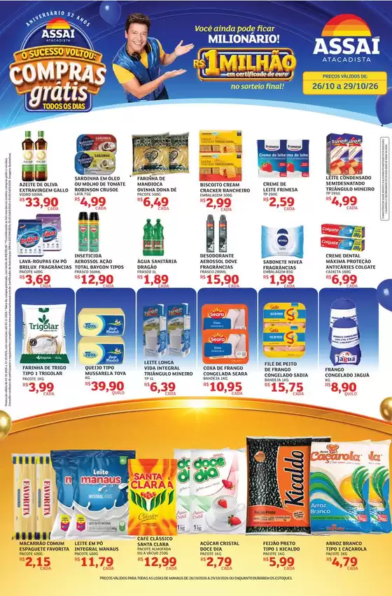 Catálogo Assaí Atacadista | Encarte Assaí Atacadista 174461-602 | 2026-10-28T00:00:00.000Z - 2026-10-29T00:00:00.000Z