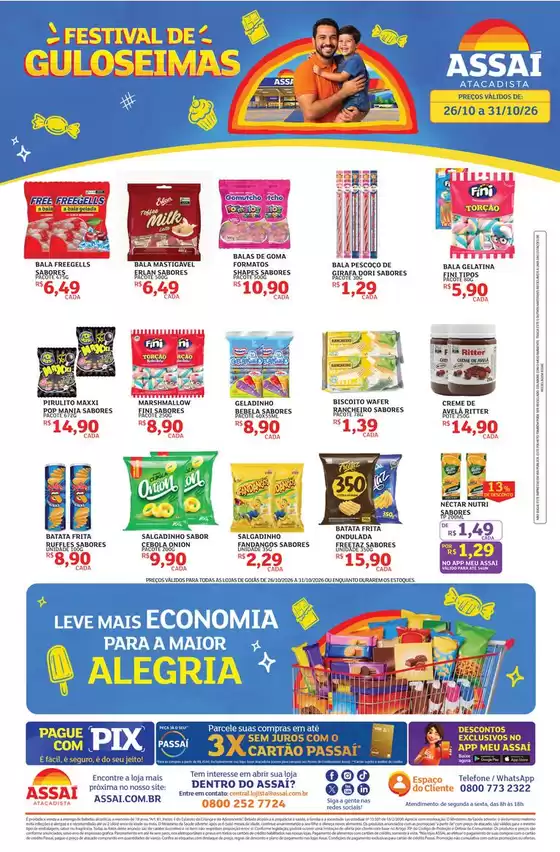 Catálogo Assaí Atacadista | Encarte Assaí Atacadista 174484-577 | 2026-10-28T00:00:00.000Z - 2026-10-31T00:00:00.000Z