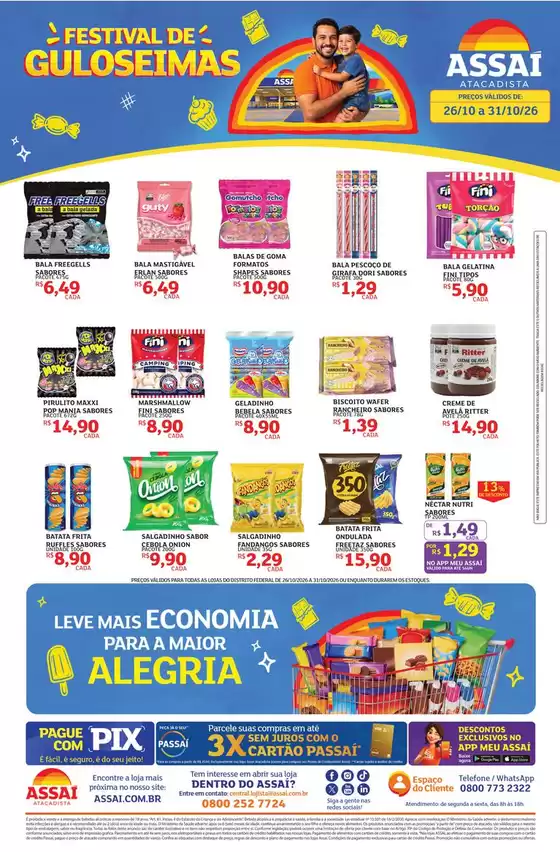 Catálogo Assaí Atacadista | Encarte Assaí Atacadista 174486-535 | 2026-10-28T00:00:00.000Z - 2026-10-31T00:00:00.000Z