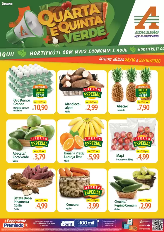 Catálogo Atacadão em Nova Iguaçu | Atacadão - Hortifrúti | 2026-10-28T00:00:00.000Z - 2026-10-29T00:00:00.000Z