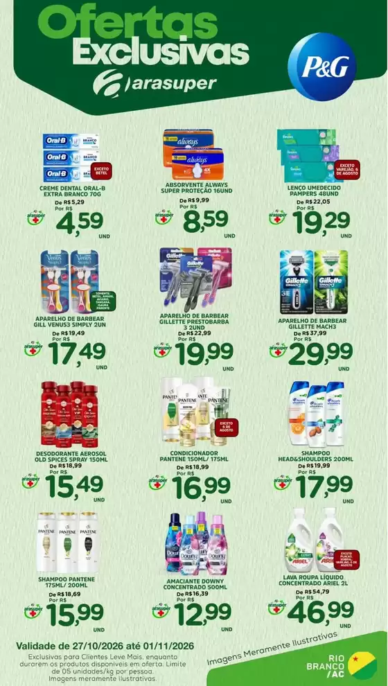 Catálogo Araújo Supermercados | EXCLUSIVA PG | 2026-10-27T00:00:00.000Z - 2026-11-01T00:00:00.000Z
