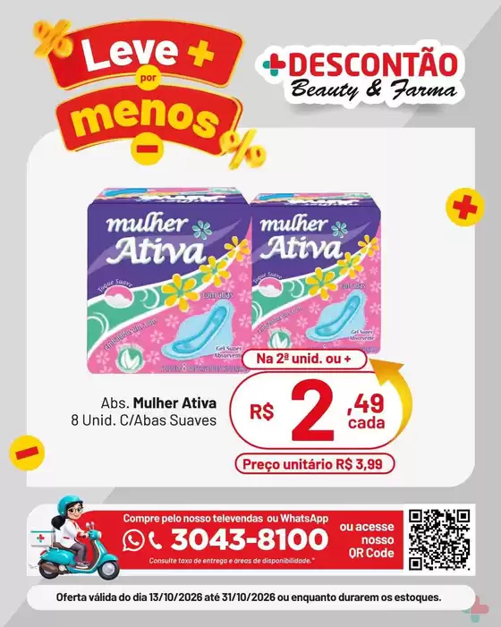 Catálogo Farmácias Descontão em Uberaba | Ótima oferta para caçadores de pechinchas | 2026-10-13T00:00:00.000Z - 2026-10-31T00:00:00.000Z