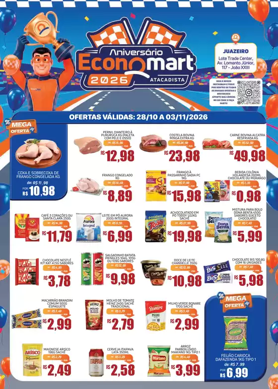Catálogo Economart Atacadista | Semanal Juazeiro | 2026-10-28T00:00:00.000Z - 2026-11-03T00:00:00.000Z