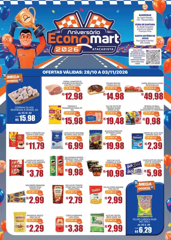 Catálogo Economart Atacadista | Semanal Barreiras Feira SAJ | 2026-10-28T00:00:00.000Z - 2026-11-03T00:00:00.000Z