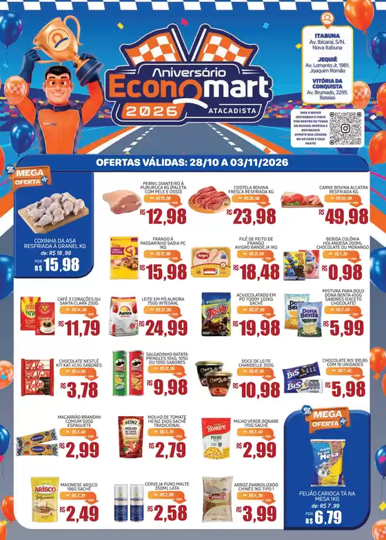 Catálogo Economart Atacadista | Semanal Itabuna Jequie VDC | 2026-10-28T00:00:00.000Z - 2026-11-03T00:00:00.000Z