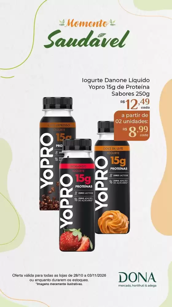 Catálogo Dona de Casa Supermercados | Momento Saudavel | 2026-10-29T00:00:00.000Z - 2026-11-03T00:00:00.000Z