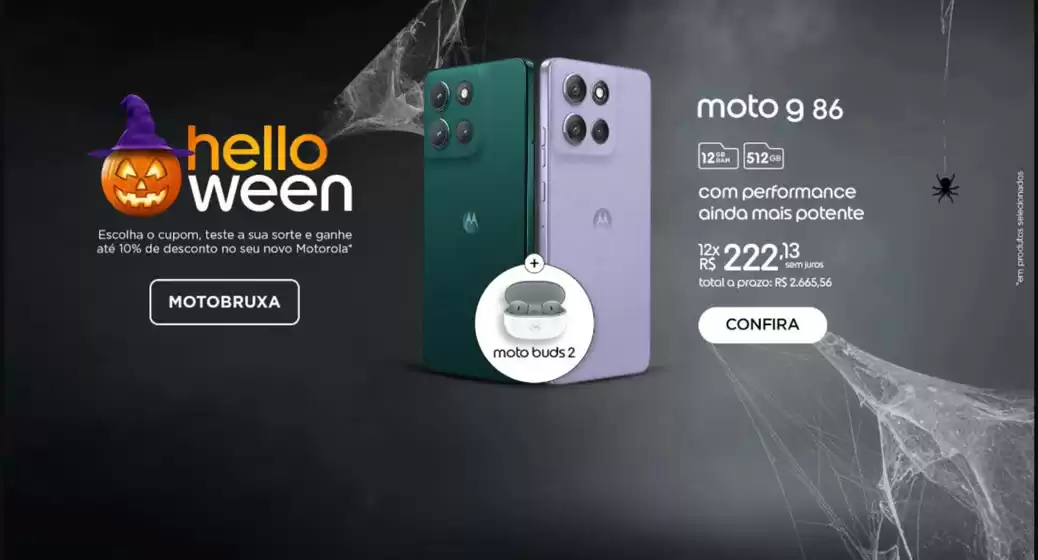 Catálogo Motorola | Helloween ofertas | 2026-10-29T00:00:00.000Z - 2026-11-13T00:00:00.000Z
