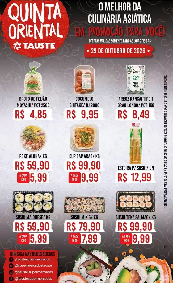 Catálogo Supermercados Tauste | ESPECIAL ORIENTAL | 2026-10-29T00:00:00.000Z - 2026-11-12T00:00:00.000Z